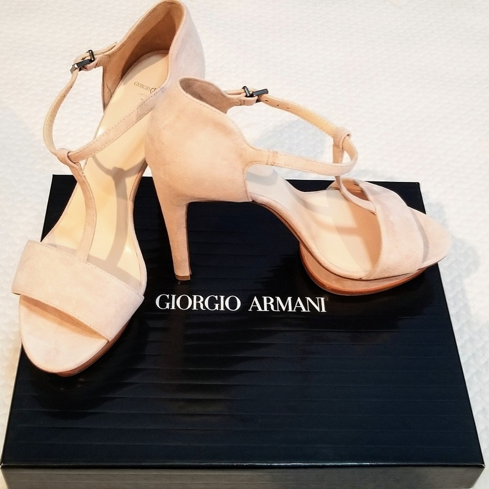 Giorgio Armani Limited Edition Platform Sandal